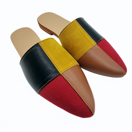 Tiana Flat Mules – Elegant & Comfortable Women's Slip-On Shoes