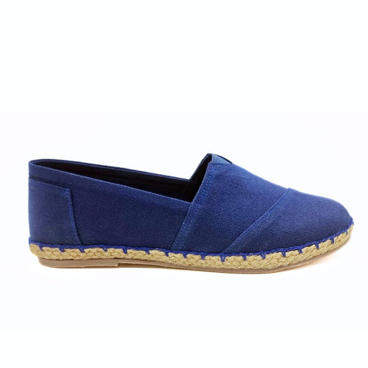 Toni Blue Espadrilles – Stylish & Comfortable Women's Casual Slip-On Shoes