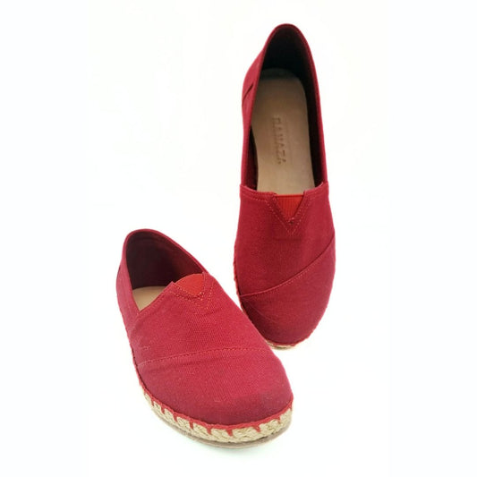 Toni Red Espadrilles – Stylish & Comfortable Women's Casual Slip-On Shoes